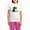 With Pink Pant, variant on CafePress - Black Fawn Pug Women's Dark Pajamas - Women's Short Sleeve Print T-Shirt and Pants Light Cotton Pajama Set