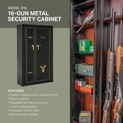 16 Gun Metal Cabinet