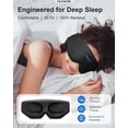 thumbnail image 2 of Auriculares Bluetooth con máscara para dormir FACEMOON 100% Blackout, 2 of 9