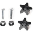 thumbnail image 1 of Rollator 2 Plastic Knob 2 Screw For Arms Hl420 Banmo, 1 of 3