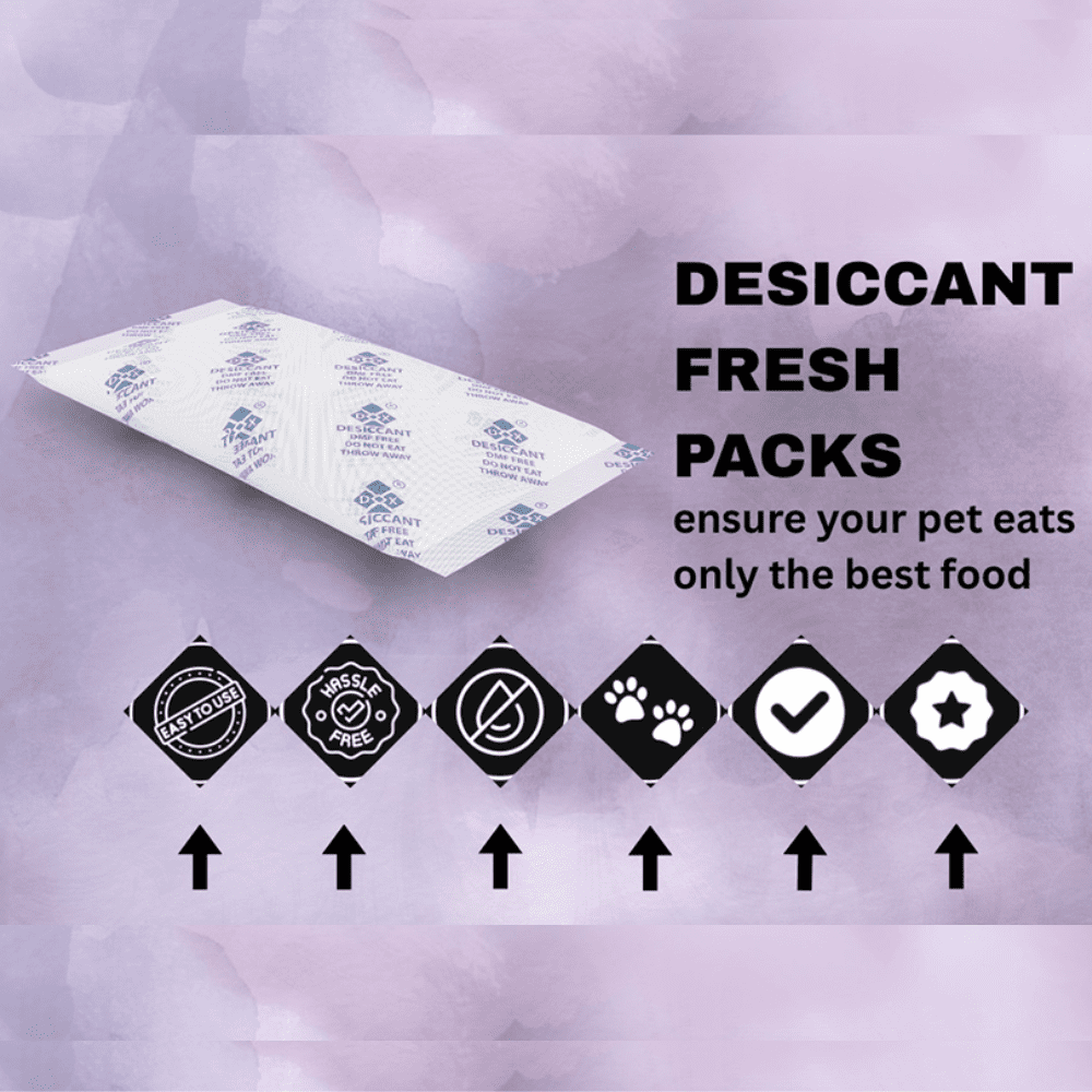 Penthouse Paws Fresh Packs for Smart Maxx HD Feeder, Desiccant Moisture-Absorbing Food Preserver, Keeps Kibble Fresh & Crisp, 6-Pack, for Cat & Dog