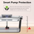 thumbnail image 4 of 3 Gallon Stainless Steel Dog Water Fountain with 4-Stage Filtration and Ultra-Silent Pump for Multiple Pets, 4 of 8