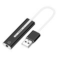 thumbnail image 3 of Milisten 1Ud Puerto De Sonido USB 3.1 Con Tarjeta Para Micrófono Y Auriculares Negro, 3 of 8