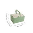 thumbnail image 3 of Linnome Collapsible Storage Bin Foldable Organizer Box Portable Camping Basket With Handles For Home Garage Outdoor Multipurpose Utility Crate, 3 of 6