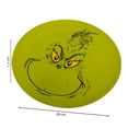 thumbnail image 3 of Plato Dr. Seuss Grinch Redondo de Melamina para Alimentos, 3 of 4