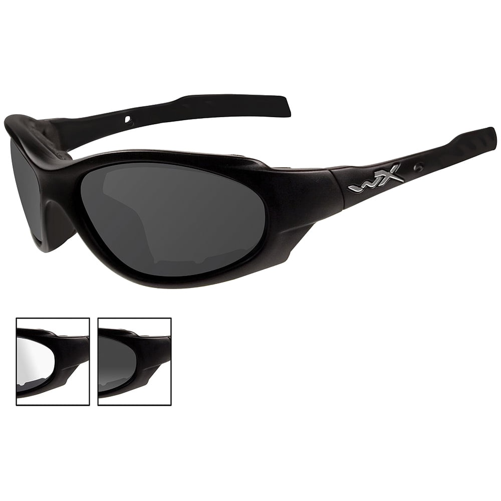 Wiley X Wiley X XL1 Advanced Sunglasses, Smoke Grey Clear Lens