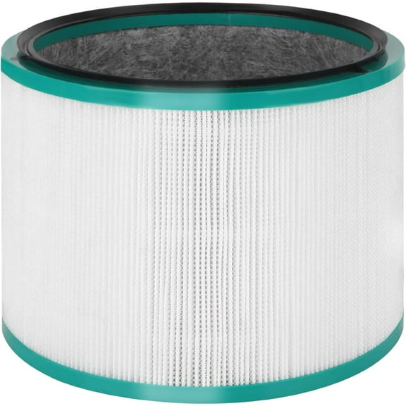 Air Purifier Filter Replacement for Dyson HP01 HP02 DP01 DP02 Desk Air Purifiers, 360° Combi Glass HEPA Carbon Filter Fit for Dyson Pure Hot Cool Link Air Purifier, Part # 968125-03