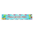 thumbnail image 2 of Large Happy Easter Sign Banner, Traditional Easter Day Banner, Easter Hang Porch Banner, Indoor Easter Theme Party Rustic Lawn Sign, Green, 2 of 6