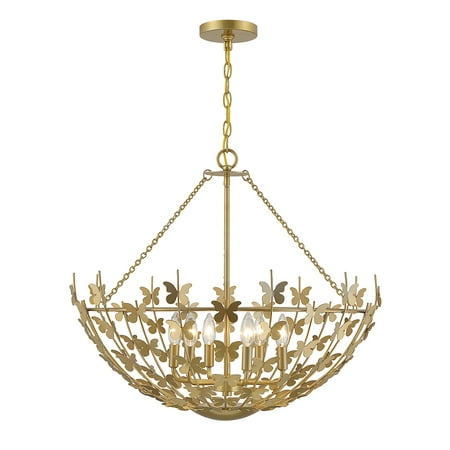 

Birch 6 Light Pendant in Burnished Brass