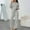 Light Gray, variant on Womens 2 Piece Outfits Lounge Fall Fashion Sets Oversized Sweatshirts Wide Leg Pants Sweatsuits Winter Clothes