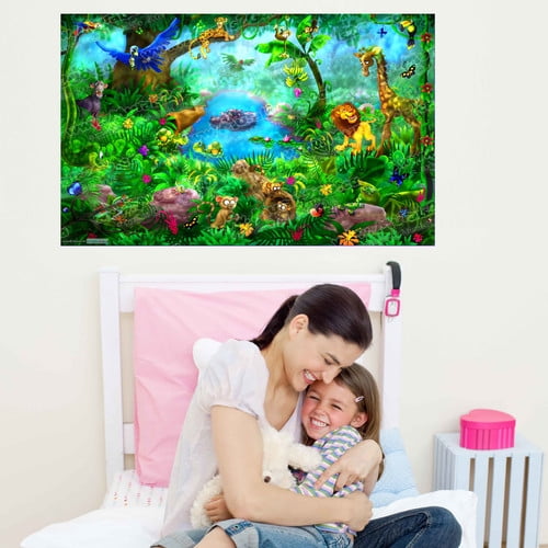 Wallhogs Jungle Glossy Poster