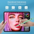 thumbnail image 7 of Stylus for Apple iPad Pencil(5X Faster Charge & More Tips), Pencil for Apple iPad Compatible with iPad 6-10th Gen, iPad Air 3-5, iPad Mini 5/6, iPad Pro 11"/12.9", Double Tap Turn On/Off - Pink, 7 of 7