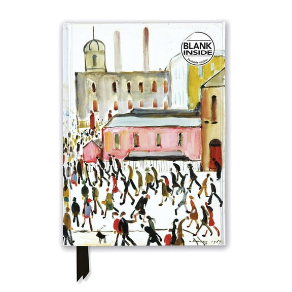 Flame Tree Blank Notebooks L.S. Lowry: Going to Work (Foiled Blank Journal), (Hardcover)