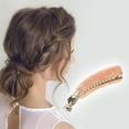 thumbnail image 2 of Unique Bargains Fashion Banana Clip Hairdo Clip 1 Pc Flesh color, 2 of 5