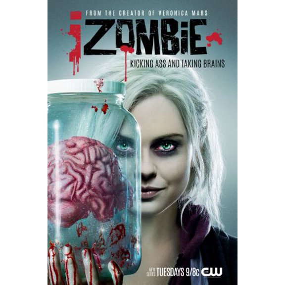 I Zombie Poster Entertainment Decor 24in x36in Art Poster 24x36 Unframed, Age: Adults, Rectangle Poster Time