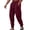 Wine, variant on XuJwPNcy Men's Sweatpants with Pockets Elastic Waist Cotton Joggers Active Athletic Workout Cargo Pants Running Outfit(White,X-Large)