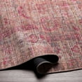 thumbnail image 4 of Mark&Day Washable Area Rugs, 6x9 Mecca Traditional Dark Coral Area Rug (6'7" x 9'), 4 of 6