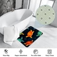 thumbnail image 3 of Turtle Polyester Non-Slip Machine Washable Floor Rug, for Office, Chair Rugs Included, 3 of 6