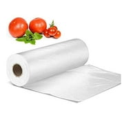 Plastic Excellent Clear Food Storage Bags for Bread Fruits Vegetable - 1000 Bags/Roll
