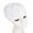 White, variant on Fewfanhot Fation Women King Size Flower Stretchy Beanie Turban Bonnet Chemo Cap for Cancer Patients Ladies Bandanas African Head Wrap