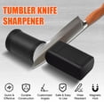 thumbnail image 3 of yeacher Adjustable Angle Knife Sharpener with Magnetic Base, Detachable Roller Design for Kitchen Knives and Scissors, Stainless Steel Multi-Color Options, Compact and Portable, Includes Sharpener, 3 of 6