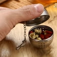 thumbnail image 5 of ACDANC Tea Infusers for Loose Tea,Extra Fine Mesh Stainless Steel Tea Strainers,Loose Leaf Tea Steeper Tea Ball Tea Diffuser Tea Holder with Extended Chain Hook and Drip Tray, 5 of 7