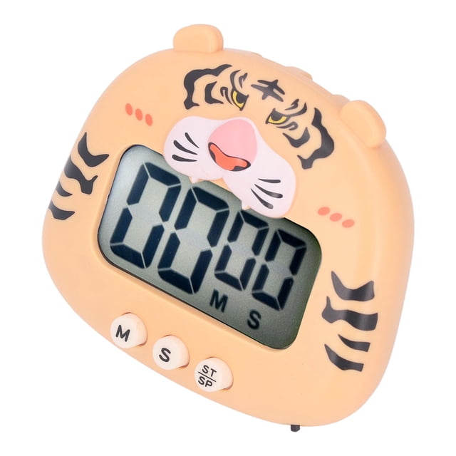 Diseño De Animales De Dibujos Animados, Sincronización Precisa, Configuración Multifuncional, Fácil Operación, Temporizador De Cocina Digital Portátil Con Soporte Para