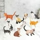 thumbnail image 4 of Figuras De Gato, Juego De Juguetes, Peque?o Adorno Lindo Para Colección, Ni?os, Ni?as, Ni?os Sunnimix Figuras de gato, 4 of 8