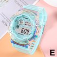 thumbnail image 3 of Reloj de pareja cuadrado con calendario, estilo coreano, tendencia de moda simple, resistente al agua, correa de acero de cuarzo, reloj para hombres y mujeres, reloj para estudiantes., 3 of 7
