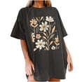 thumbnail image 2 of CaiJunJia T Shirts for Women Graphic,Womens T Shirts Short Sleeve Crew Neck Tops Summer Trendy Soft Casual Comfy Outfits Clothes 2024, 2 of 6