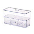 thumbnail image 3 of FRCOLOR Bathroom Wall-mounted Storage Box Drawer Type Cosmetic Storage Box (Transparent), 3 of 8