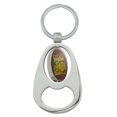 thumbnail image 2 of TMNT Most Wanted Keychain Chrome Metal Spinning Oval Bottle Opener, 2 of 4