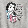 thumbnail image 3 of Disney - You Are Living Your Best Story - Toddler & Youth Crewneck Fleece Sweatshirt, 3 of 5