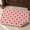 D, variant on XaaKee Welcome Mat, Daisy Checkerboard Flat Illustration Door Mats, Non-Slip Rubber Backing Outdoor Doormat for Entryway Porch, White 20x31inch