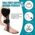 thumbnail image 6 of Carbon Fiber AFO Brace Lightweight Ankle Foot Orthosis Foot Drop Brace AFO Rehabilitator for Drop Foot, Stroke, Hemiplegia, 6 of 7