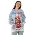 thumbnail image 4 of Hello Winter Basset Hound Smiling in Red Scarf Hat Welcome Christmas All Over Print 3D Hoodie Unisex Merch Hoodies Bassets Dog Breed Lovers Gifts Idea - 00017, 4 of 6