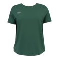thumbnail image 1 of Playera Umbro para Mujer, Manga Corta Deportiva Verde Militar Talla 2EG, 1 of 4