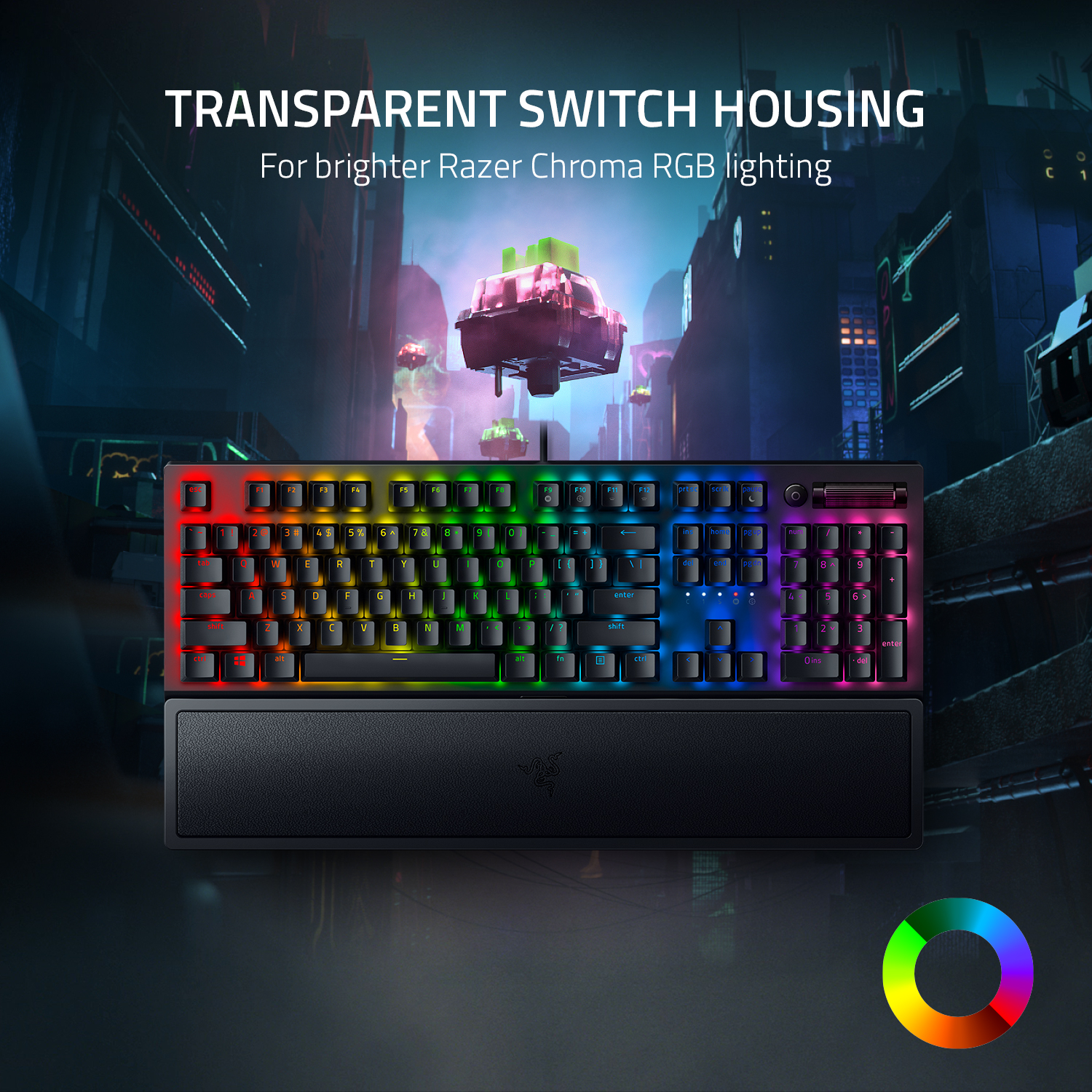 Razer BlackWidow V3 Mechanical Gaming Keyboard Full Size photo 3