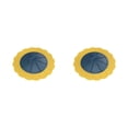 thumbnail image 3 of Matsuzay Cubierta de drenaje de piso de silicona desodorante colador de fregadero de casa interior reemplazo de accesorios de filtro de cabello Azul amarillo 2piezas, 3 of 6