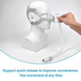 thumbnail image 2 of 2 Packs Replacement Tubing Assembly Compatible with Respironics WISP, Only Short Tube with Elbow and Swivel, Quick Release& Noise Free, 2 of 5