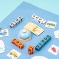 thumbnail image 4 of Darzheoy Wooden English Spelling Game Toy, Interactive Letter Puzzle Blocks, Early Education Learning for Kids, 4 of 9