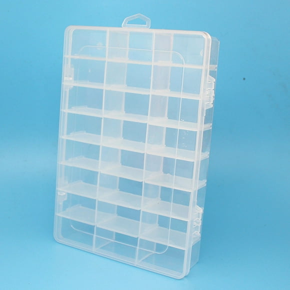 24 Grid Fishing Accessories Storage Box Jewelry Organizer Container Plastic Detachable Case