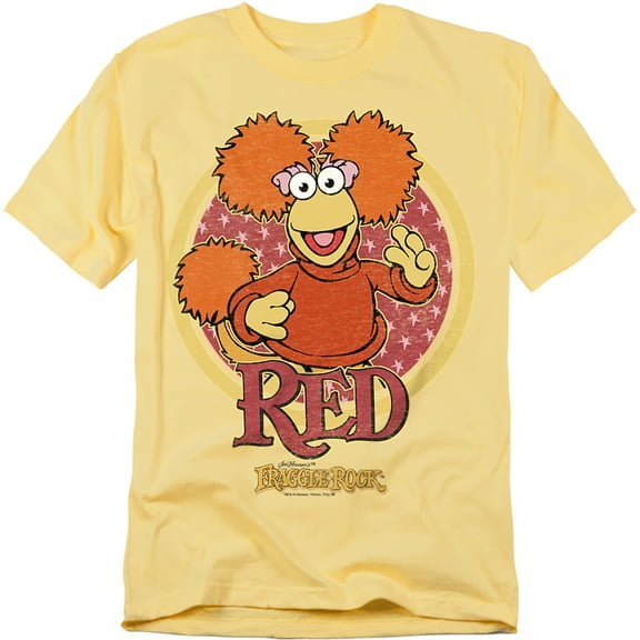 Fraggle Rock T-Shirt Red Circle Unisex Graphic Tee For Men & Women