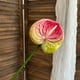 thumbnail image 5 of Flor de imitación de anturio,grulla de fuego,palmera artificial,arreglo floral para el salón de bodas,vegetación para el hogar,flores artificiales decorativas, 5 of 6