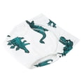 thumbnail image 1 of Pantalones de entrenamiento para bebé, patrón de dinosaurio de dibujos animados, pantalones de entrenamiento impermeables para bebé, ropa interior impermeable para pañales, características líderes en su clase, 1 of 8