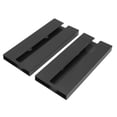 thumbnail image 3 of M Buder Soporte para Copas de Vino de Plástico Autoadhesivo Colgante Negro 2 Piezas Estante de Almacenamiento Organización para Cocina Comedor y Bar en Casa, 3 of 9