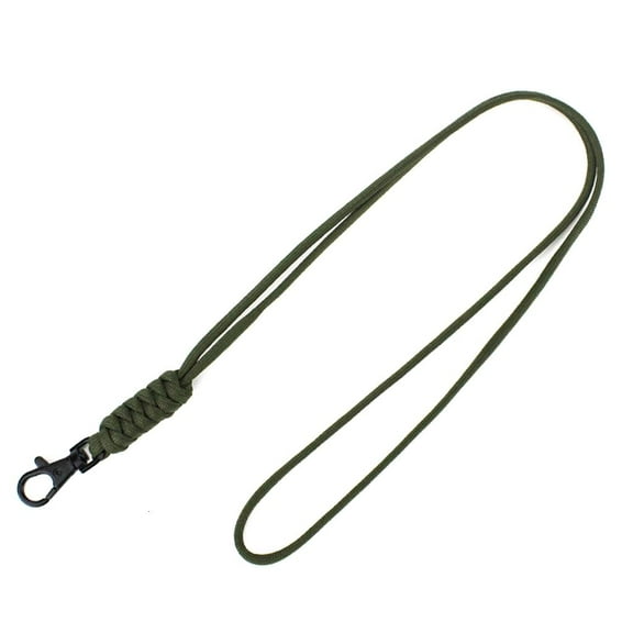 lanema Braided Paracord Lanyard Keychain Cord Wrist Strap Parachute Rope Badge Camera Cellphone-Case Holder for Outdoor
