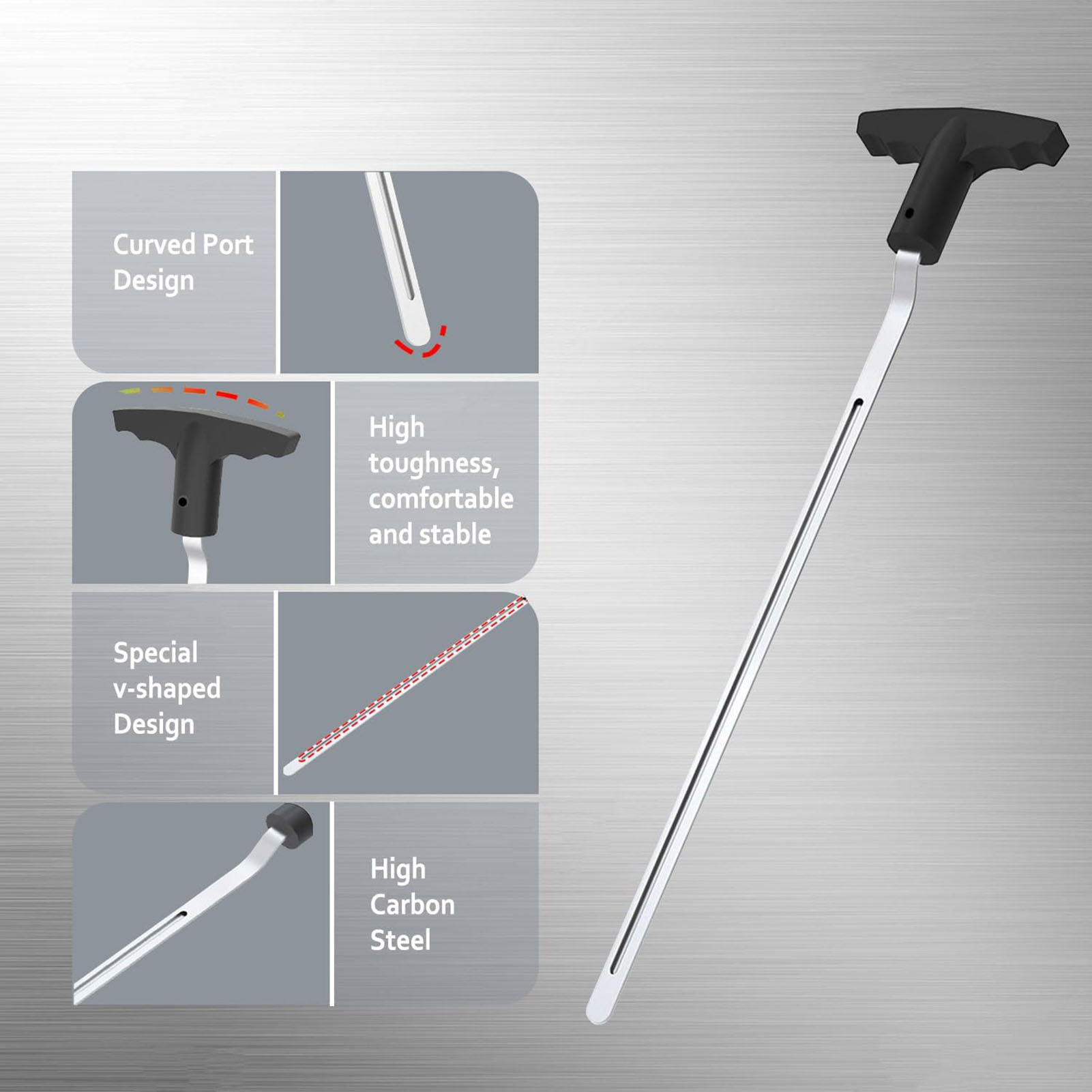 YIFAEUX Golf Grip Removal Tool And Grip Tape Remover V-Groove Grip Remover Saver Golf Club Gripping Kit for Swing Club Repair Accessories