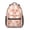 Bichon Frise and, variant on German Shepherd and Floral Backpack for School, Cute School Bag with Adjustable Shoulder Straps and Padded Back, 15.3"x11"x6.7"