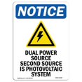 thumbnail image 1 of SignMission OS-NS-A-1218-V-11587 12 x 18 in. OSHA Notice Sign - Dual Power Source, 1 of 1